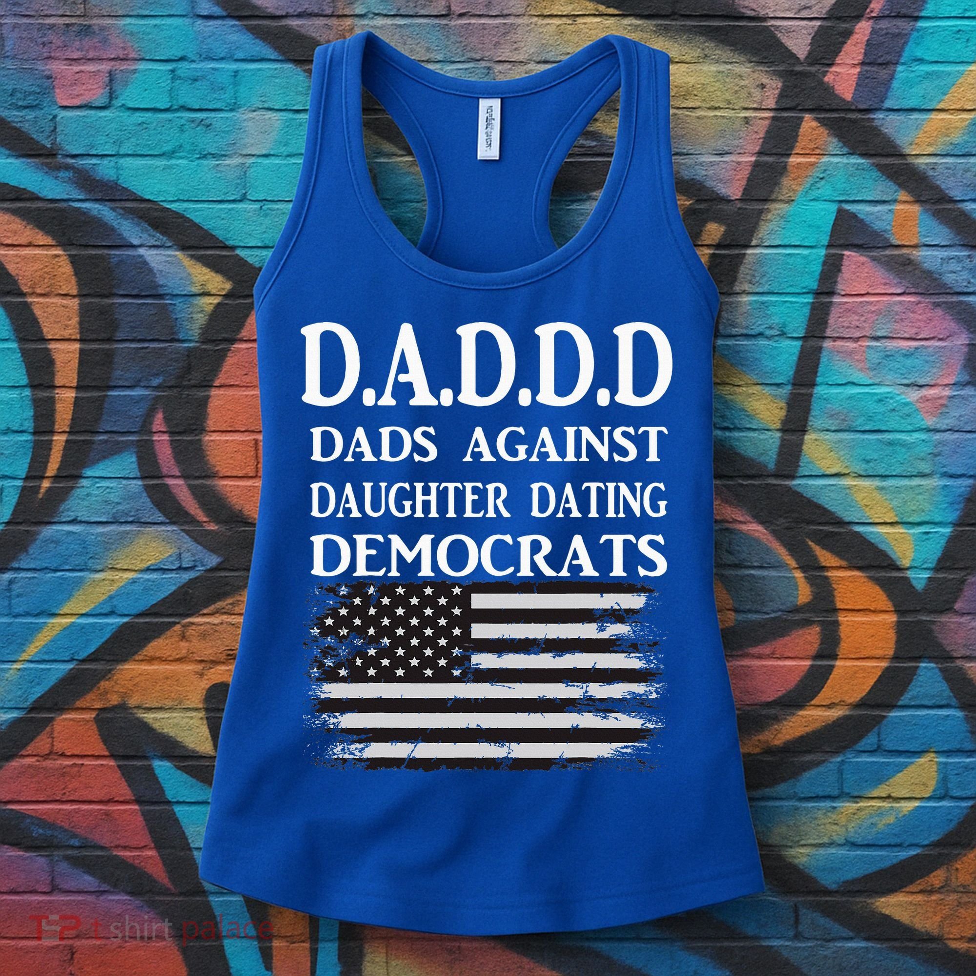 Daddd Dads Against Daughter Dating Democrats Women's Tank Top