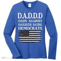 Daddd Dads Against Daughter Dating Democrats Women's Long Sleeve Shirt thumb 0