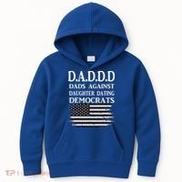 Daddd Dads Against Daughter Dating Democrats Kids Hoodie thumb 0