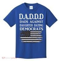 Daddd Dads Against Daughter Dating Democrats Kids T-Shirt thumb 0
