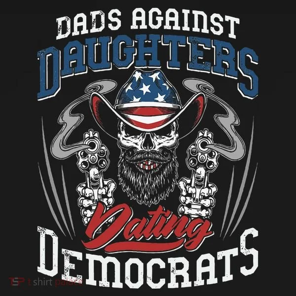 Daddd Dads Against Daughters Dating Democrats Women's Hoodie