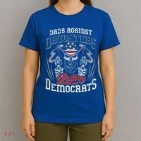 Daddd Dads Against Daughters Dating Democrats T-Shirt thumb 4