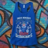 Daddd Dads Against Daughters Dating Democrats Women's Tank Top thumb 3