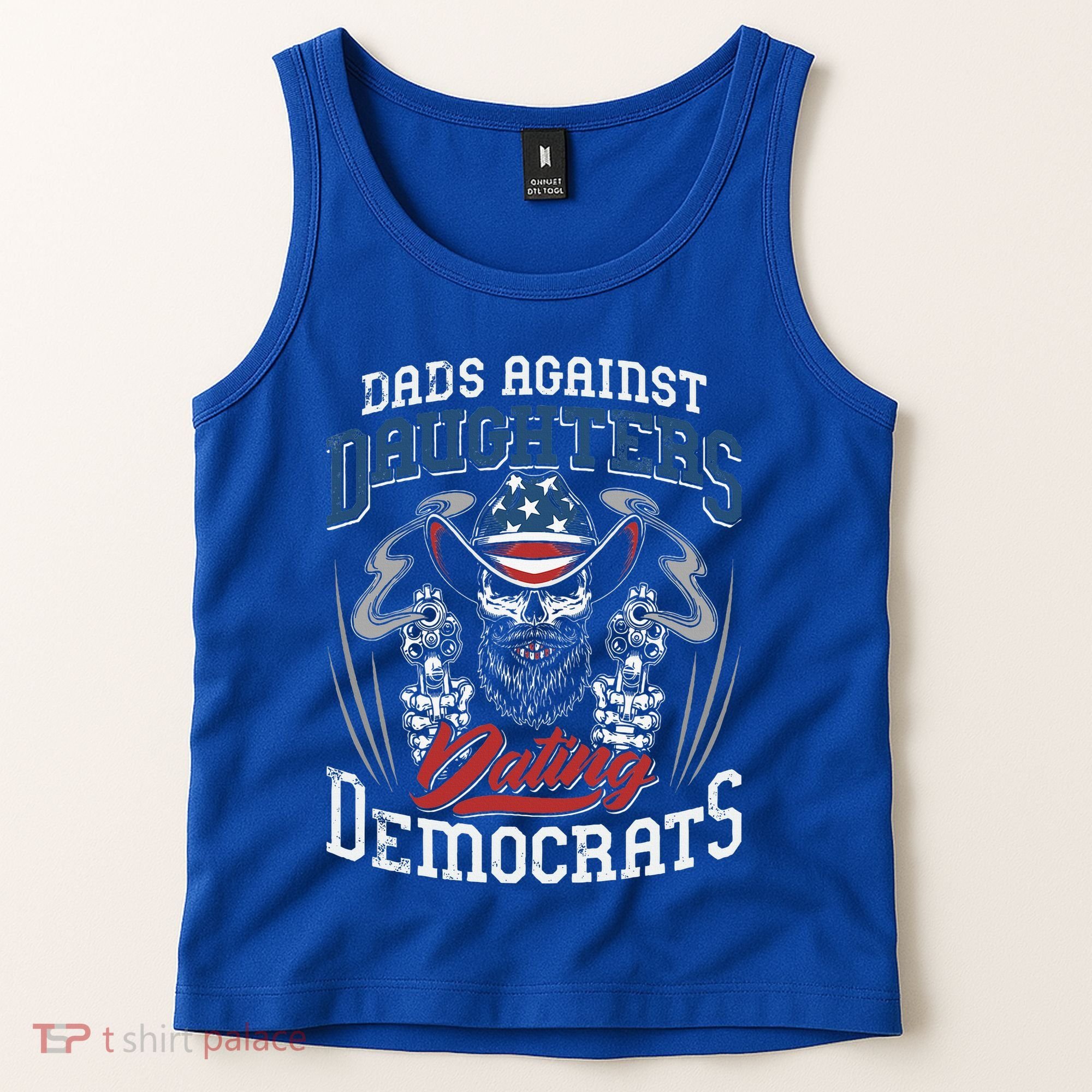 Daddd Dads Against Daughters Dating Democrats Tank Top