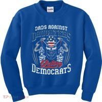 Daddd Dads Against Daughters Dating Democrats Kids Sweatshirt thumb 0