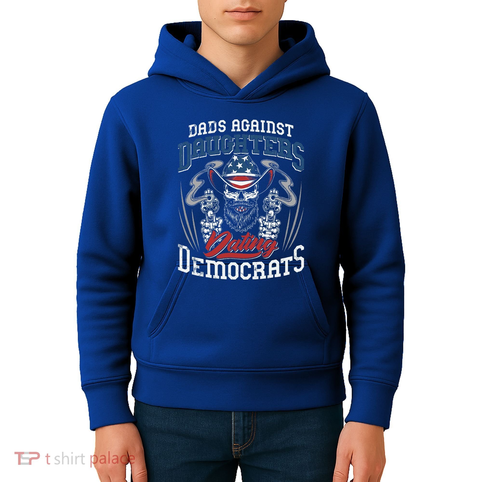 Daddd Dads Against Daughters Dating Democrats Kids Hoodie