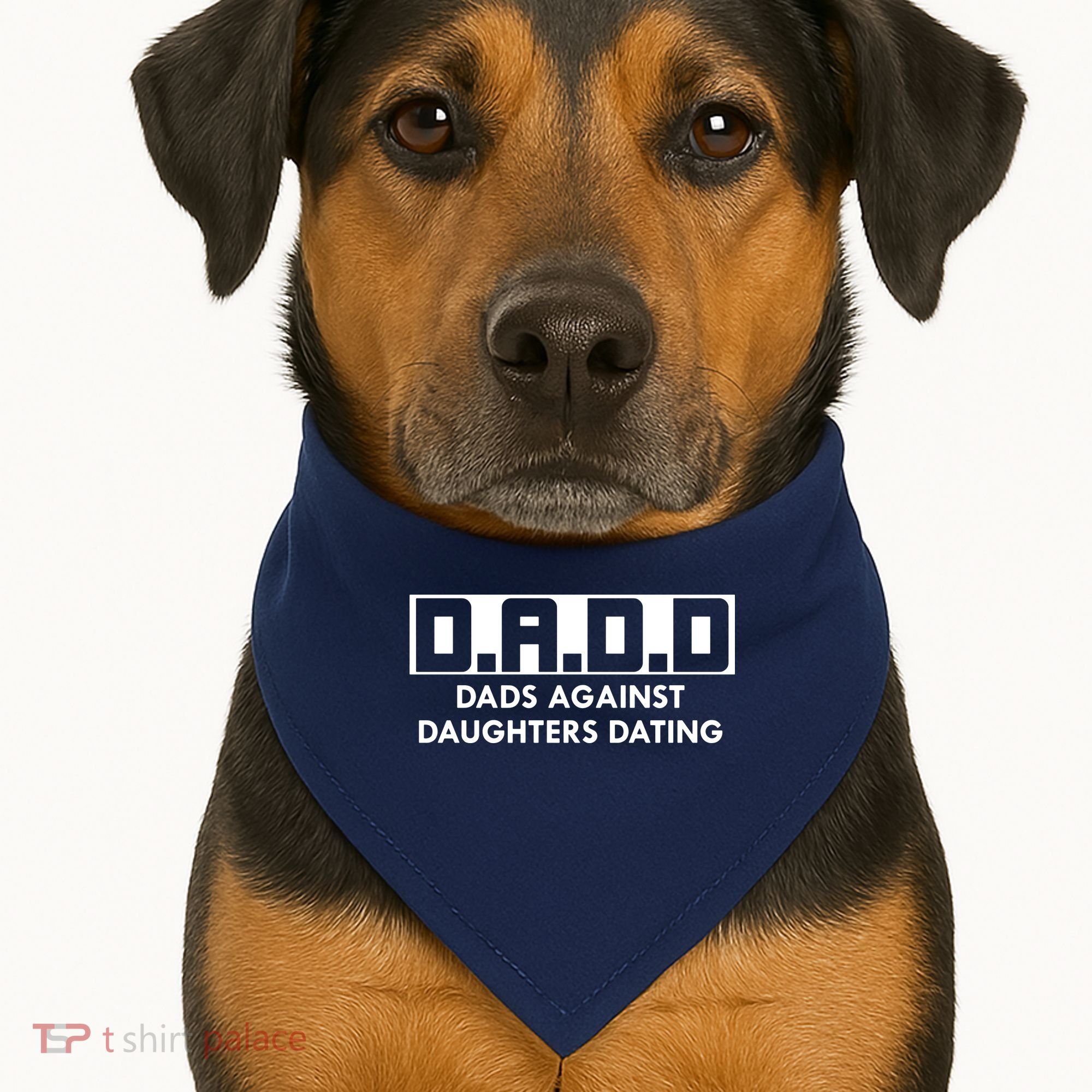 DADD Dads Against Daughters Dating USA-Made Doggie Bandana