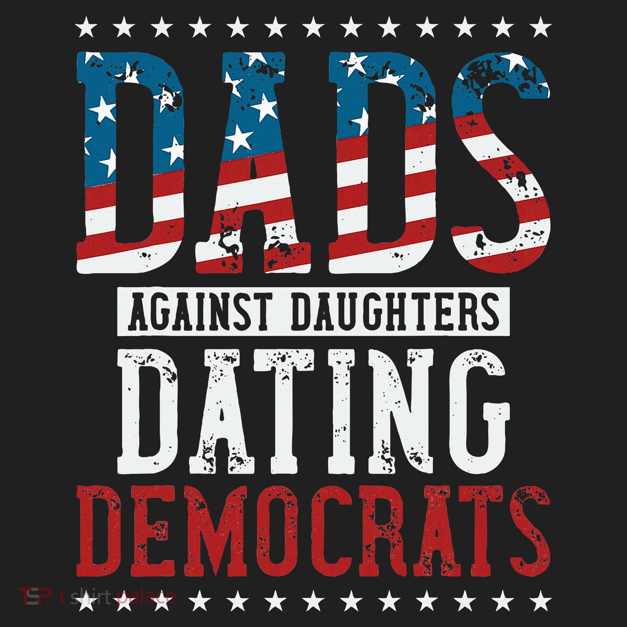 Daddd Dads Against Daughters Dating Democrats Women's Sweatshirt