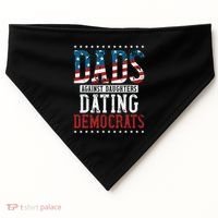 Daddd Dads Against Daughters Dating Democrats USA-Made Doggie Bandana thumb 0