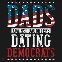 Daddd Dads Against Daughters Dating Democrats Pajama Set thumb 2