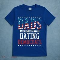 Daddd Dads Against Daughters Dating Democrats T-Shirt thumb 5