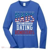 Daddd Dads Against Daughters Dating Democrats Women's Long Sleeve Shirt thumb 0