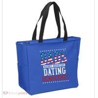 Daddd Dads Against Daughters Dating Democrats Tote Bag thumb 2