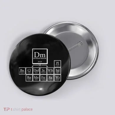 DnD Dungeon And Dragons Periodic Table Button