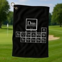 DnD Dungeon And Dragons Periodic Table Golf Towel thumb 1