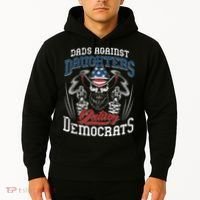 Daddd Dads Against Daughters Dating Democrats Funny Hoodie thumb 2
