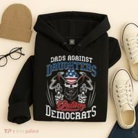 Daddd Dads Against Daughters Dating Democrats Funny Hoodie thumb 4