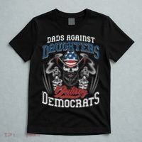 Daddd Dads Against Daughters Dating Democrats Funny T-Shirt thumb 5