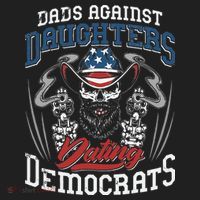 Daddd Dads Against Daughters Dating Democrats Funny Beanie thumb 2