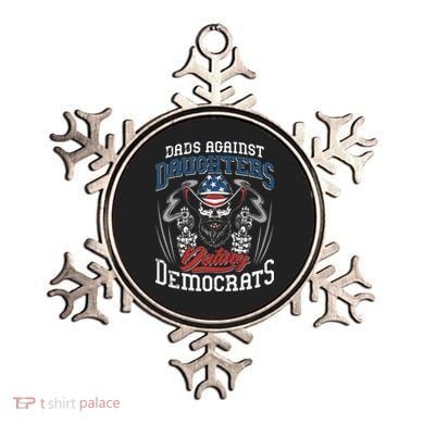 Daddd Dads Against Daughters Dating Democrats Funny Ornament