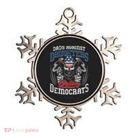 Daddd Dads Against Daughters Dating Democrats Funny Ornament thumb 0