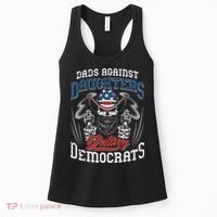 Daddd Dads Against Daughters Dating Democrats Funny Women's Tank Top thumb 0