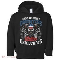 Daddd Dads Against Daughters Dating Democrats Funny Toddler Hoodie thumb 0