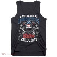 Daddd Dads Against Daughters Dating Democrats Funny Tank Top thumb 0
