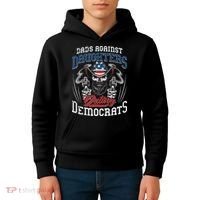 Daddd Dads Against Daughters Dating Democrats Funny Kids Hoodie thumb 4