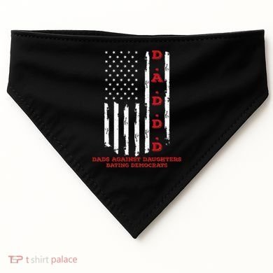 Daddd Dads Against Daughters Dating Daddd Daddd USA-Made Doggie Bandana