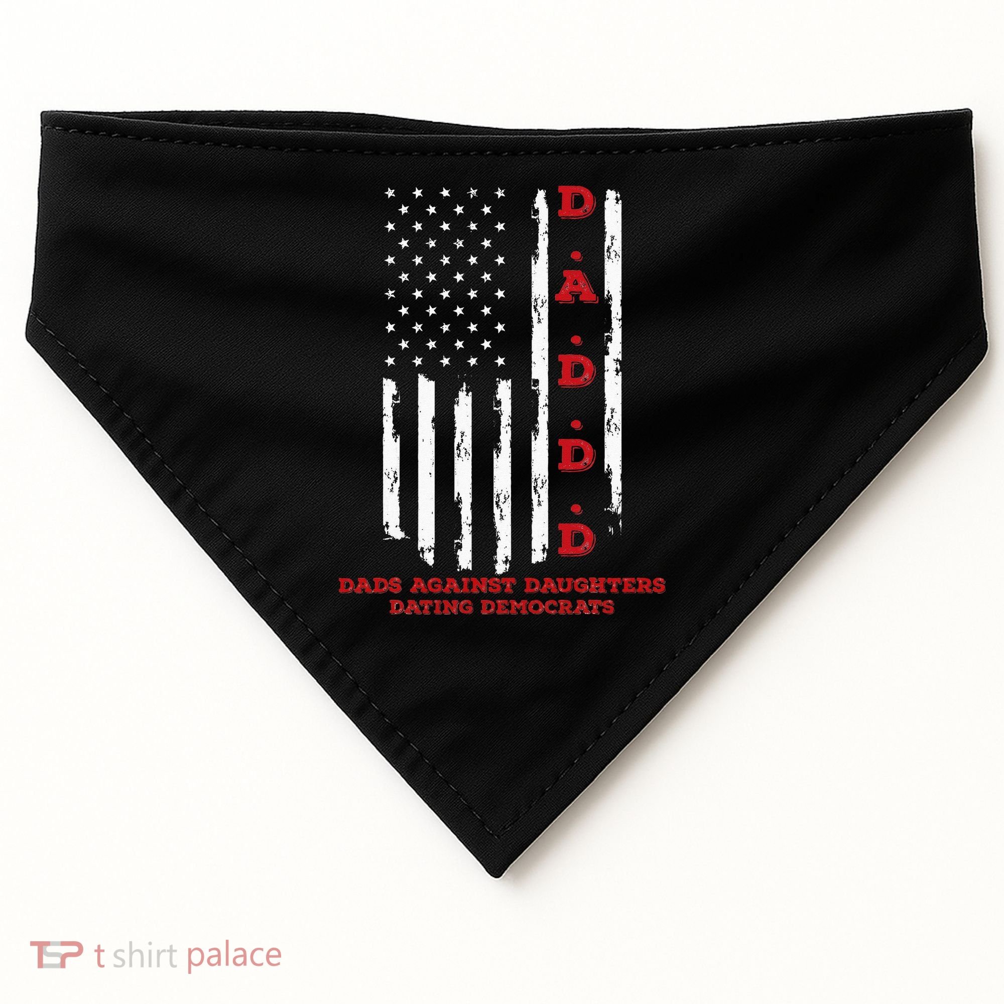 Daddd Dads Against Daughters Dating Daddd Daddd USA-Made Doggie Bandana