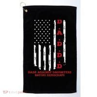 Daddd Dads Against Daughters Dating Daddd Daddd Golf Towel thumb 0