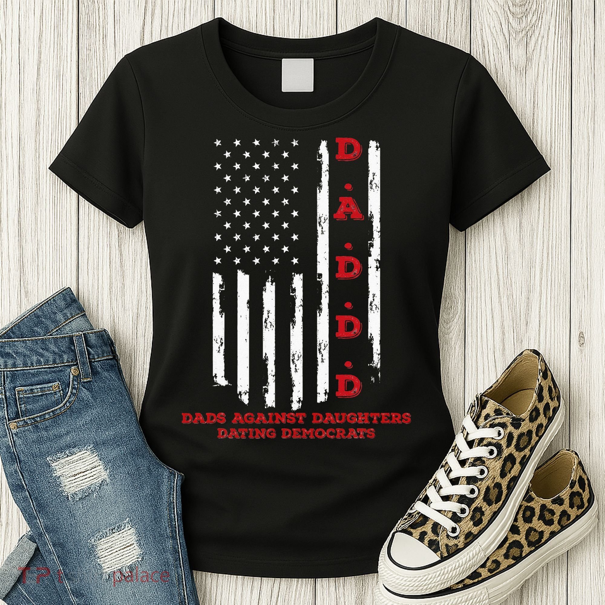 Daddd Dads Against Daughters Dating Daddd Daddd Women's T-Shirt