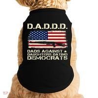DADDD Dads Against Daughter Dating Democrats Father's Day Doggie Tank thumb 0