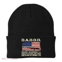 DADDD Dads Against Daughter Dating Democrats Father's Day Beanie thumb 0