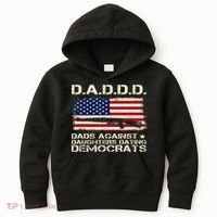 DADDD Dads Against Daughter Dating Democrats Father's Day Kids Hoodie thumb 0