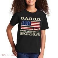 DADDD Dads Against Daughter Dating Democrats Father's Day Kids T-Shirt thumb 2