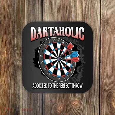Dartaholic Coaster