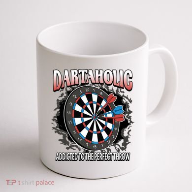 Dartaholic Coffee Mug back