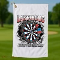 Dartaholic Golf Towel thumb 1