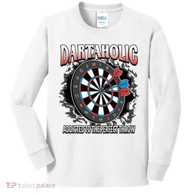 Dartaholic Kids Long Sleeve Shirt