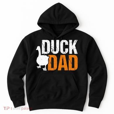 Duck Dad Animal Lover Cute Ducks Themed Hoodie