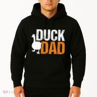 Duck Dad Animal Lover Cute Ducks Themed Hoodie thumb 2
