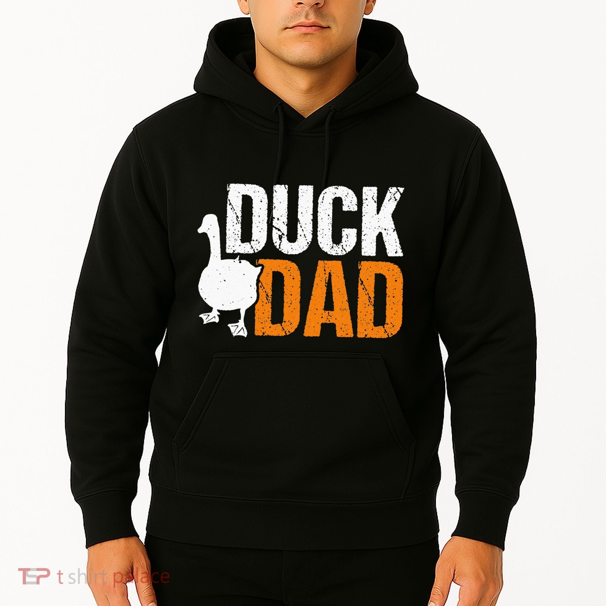 Duck Dad Animal Lover Cute Ducks Themed Hoodie