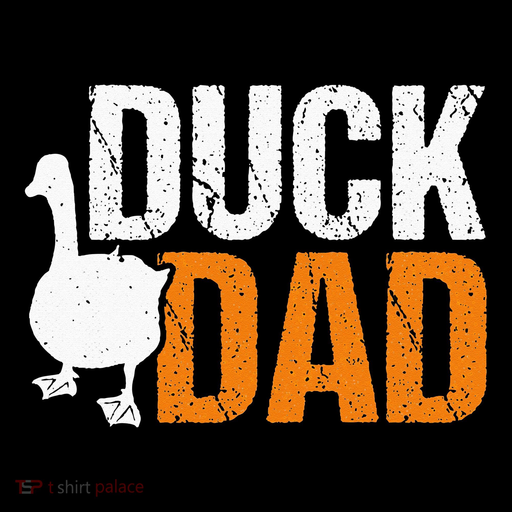 Duck Dad Animal Lover Cute Ducks Themed Hoodie