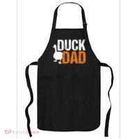 Duck Dad Animal Lover Cute Ducks Themed Apron thumb 0