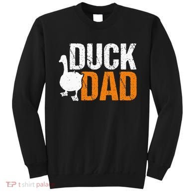 Duck Dad Animal Lover Cute Ducks Themed Sweatshirt