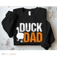 Duck Dad Animal Lover Cute Ducks Themed Sweatshirt thumb 2