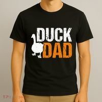 Duck Dad Animal Lover Cute Ducks Themed T-Shirt thumb 3