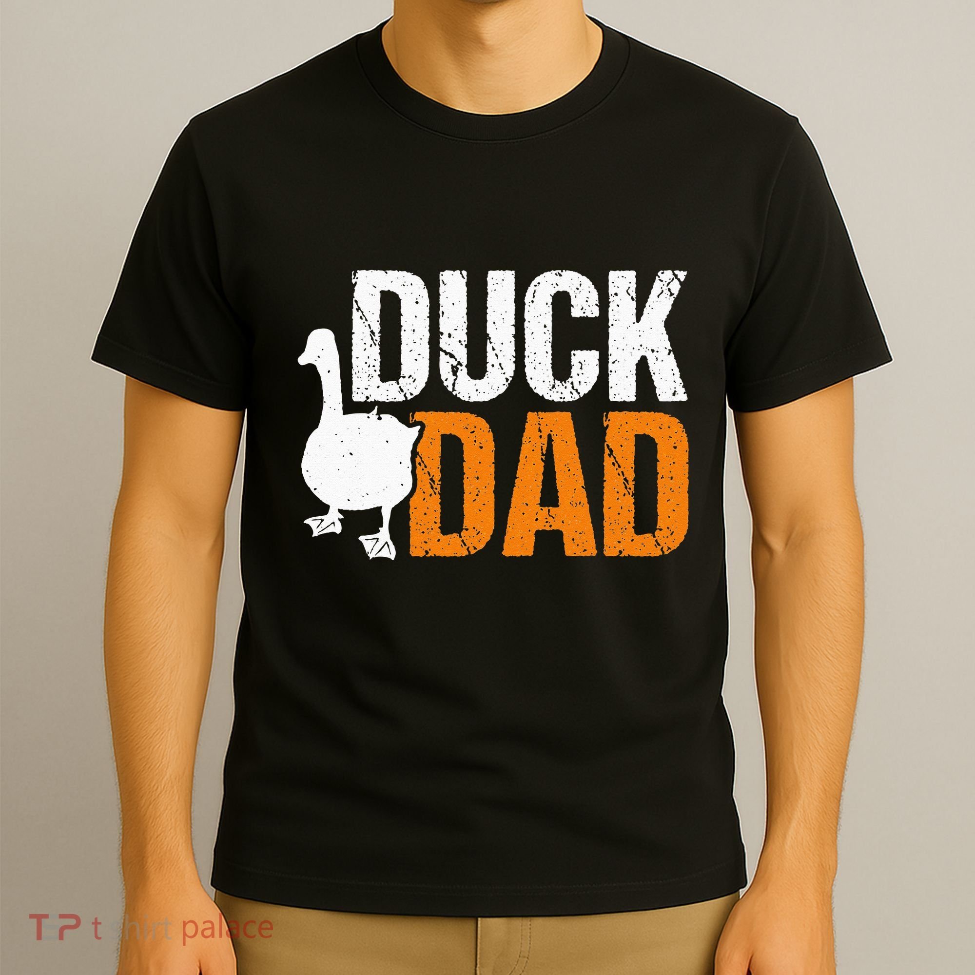 Duck Dad Animal Lover Cute Ducks Themed T-Shirt